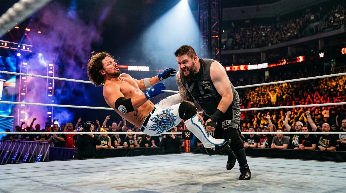 AJ Styles : l'erreur cruciale face à Kevin Owens