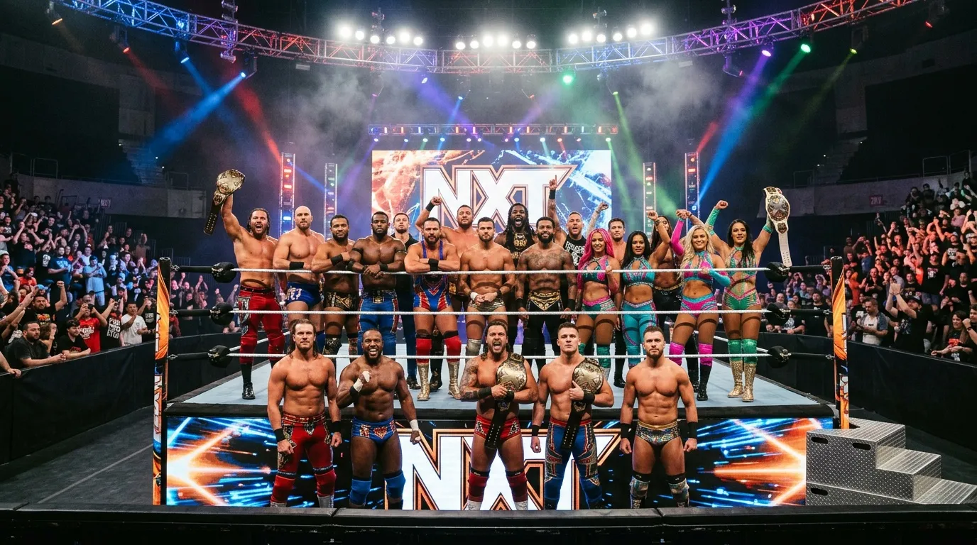 Wrestlers NXT : effectif complet de la roster