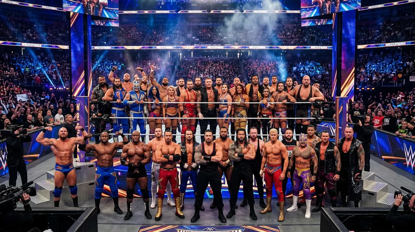 Roster Raw : liste complète des lutteurs