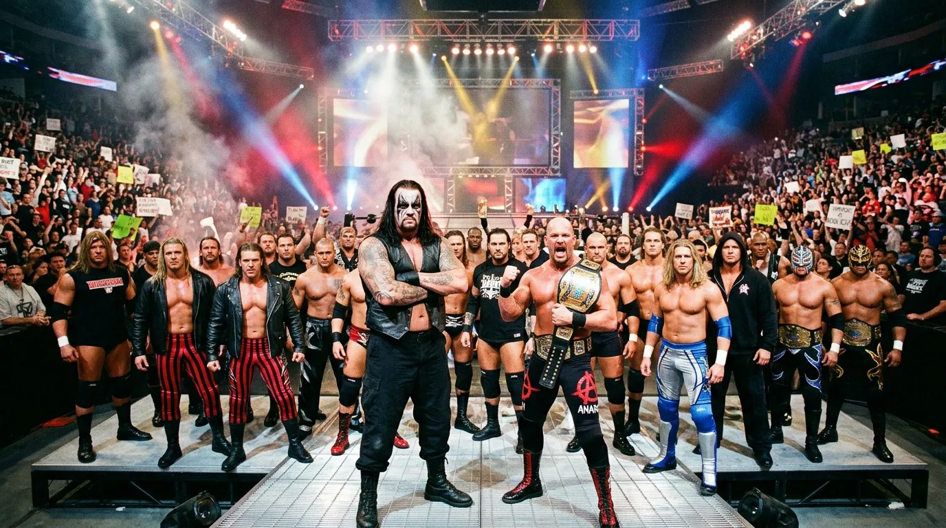 Ruthless aggression era : le roster complet