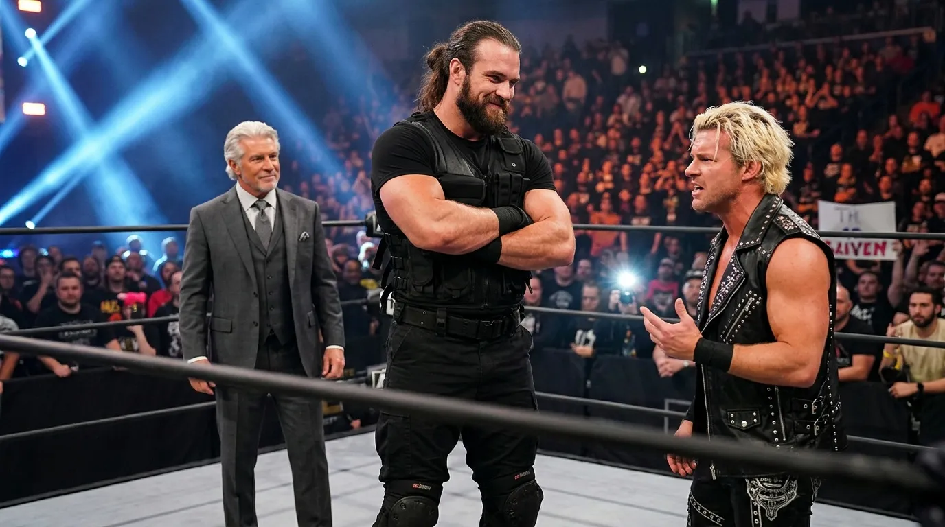 Roman Reigns se moque de Seth Rollins avec Triple H