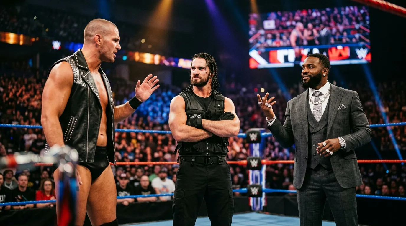 WWE Raw : Reigns, Rollins et Dupri en débat
