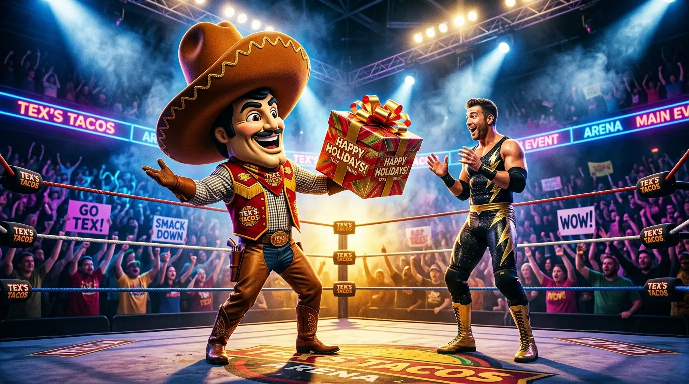 Arby's et WWE : cadeaux viraux après une drague ratée