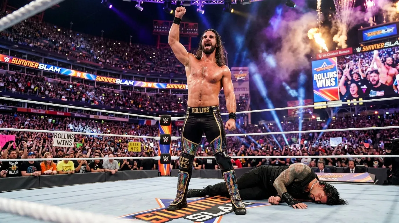 Seth Rollins doit battre Roman Reigns à SummerSlam