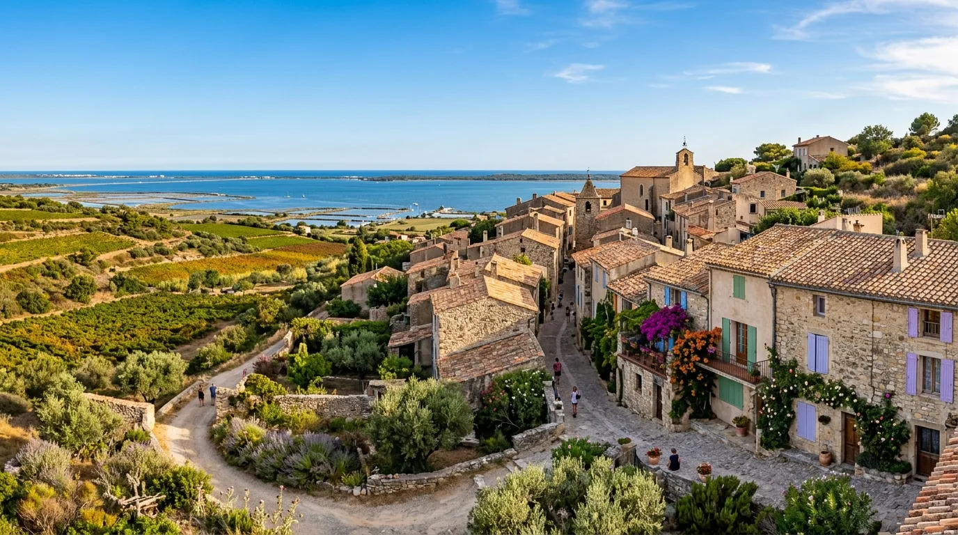 Beaux villages autour de Leucate