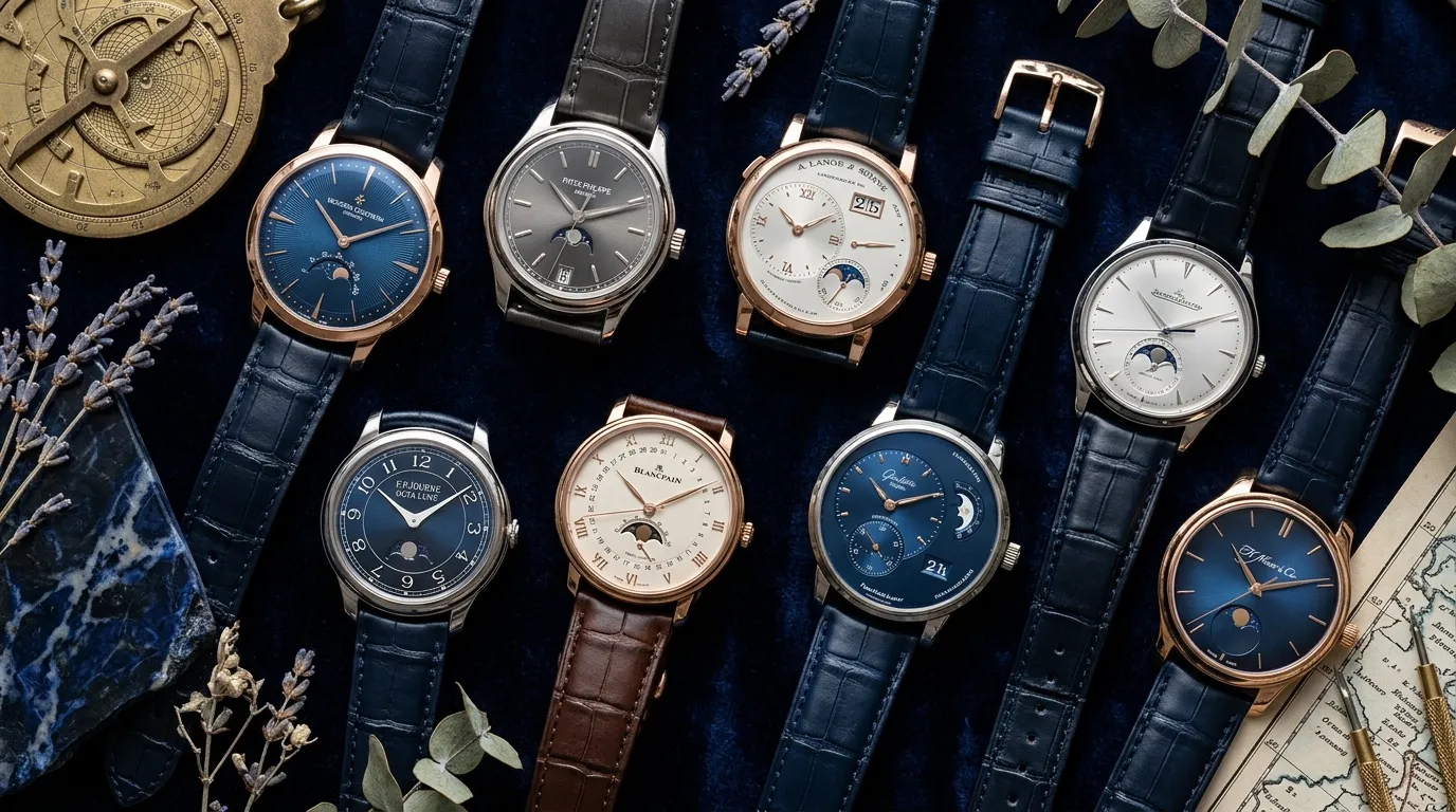 Montres à phase lunaire : les 8 meilleures de 2026
