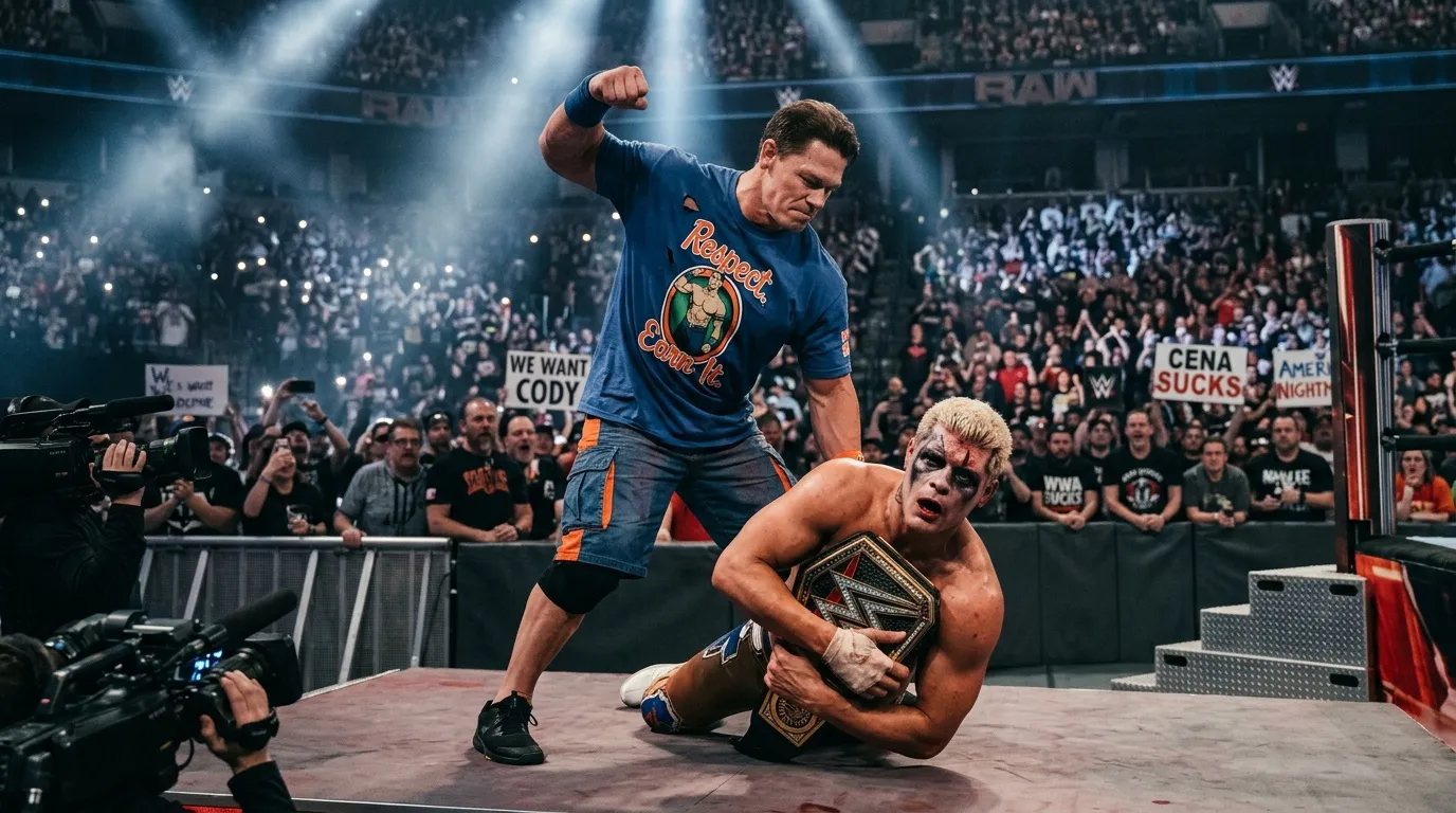 John Cena heel turn : le grand combat face à Cody Rhodes