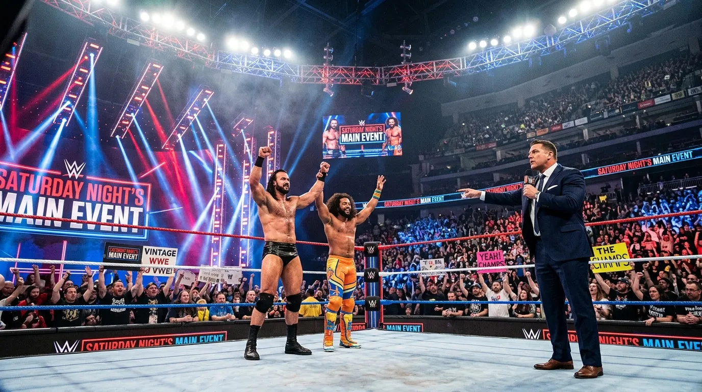 WWE Saturday Night's Main Event : Aldis aide Punk et Rhodes