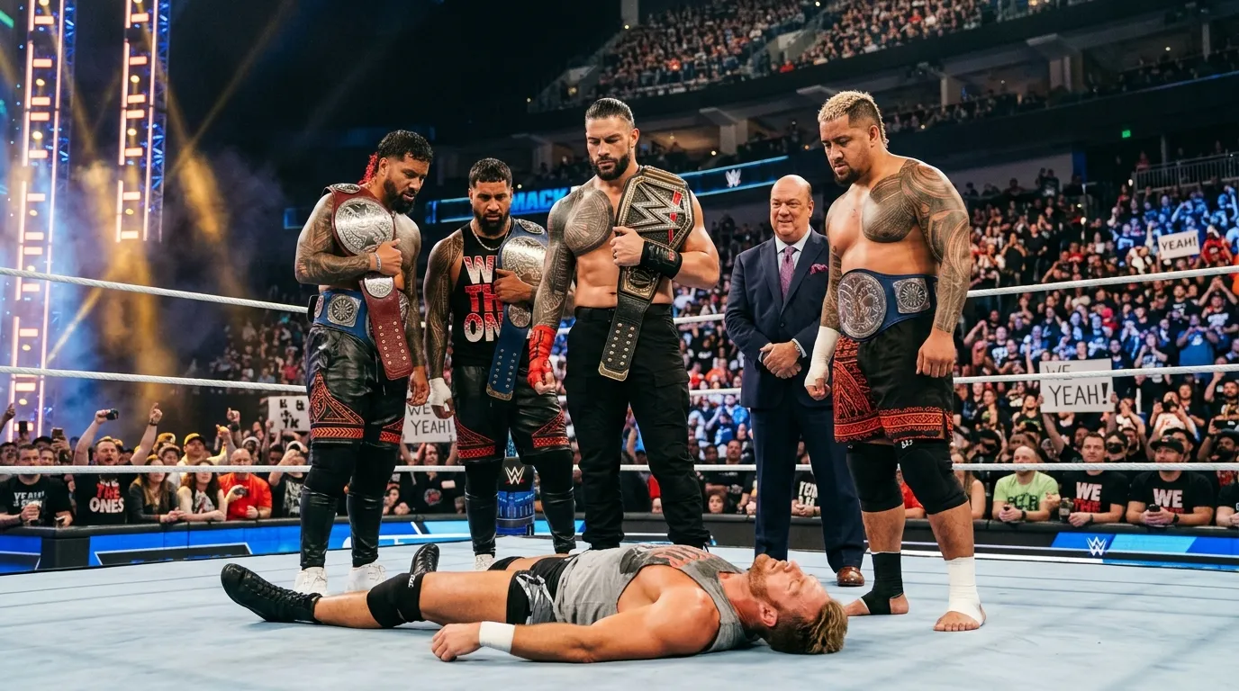 Raw results : The Bloodline écrase LA Knight