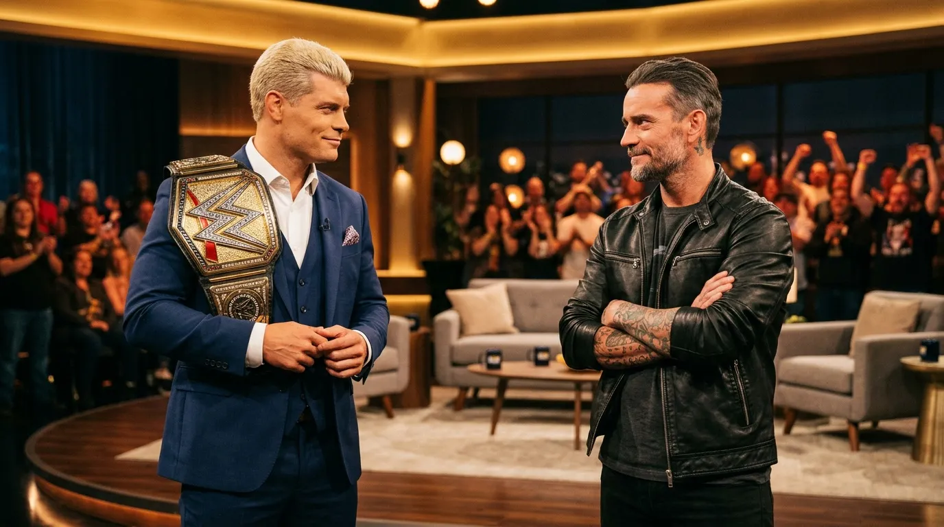 Cody Rhodes provoque CM Punk chez Jimmy Fallon