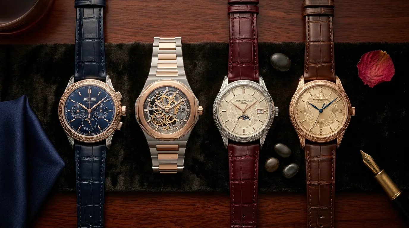 Montres de luxe : 4 modèles prisés des collectionneurs