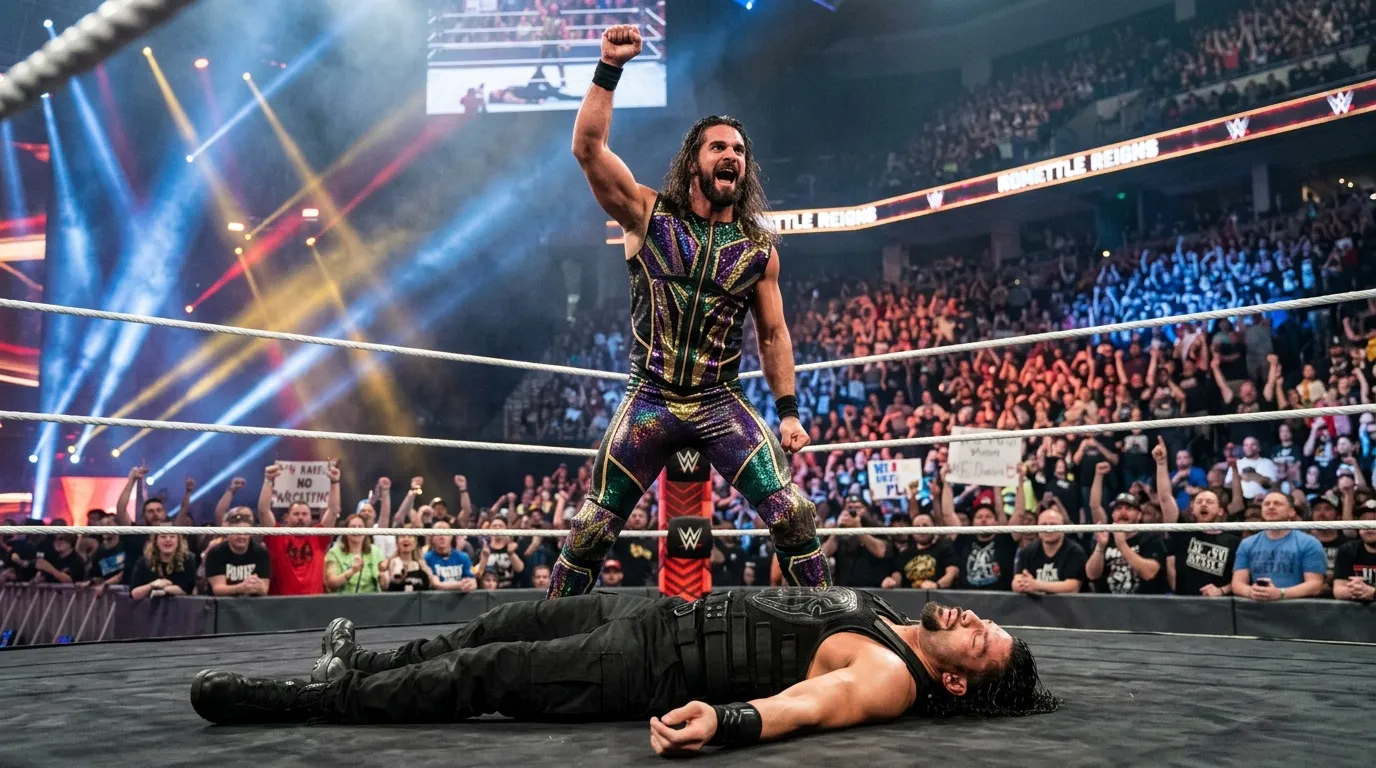 WWE Raw : Seth Rollins écrase Roman Reigns avant SummerSlam