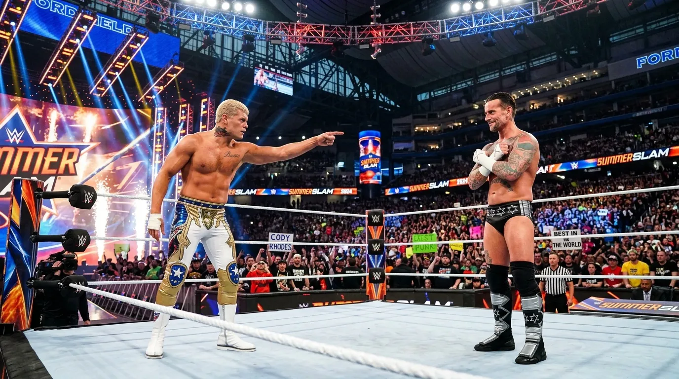 WWE SummerSlam : l'erreur du stipulé Cody vs CM Punk