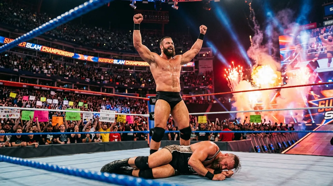 SummerSlam : Kevin Owens élimine Sami Zayn