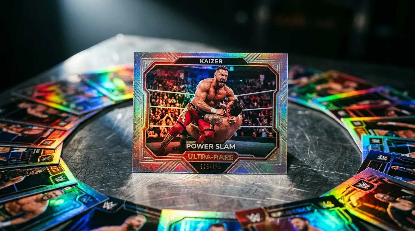 Carte catch Slam Attax : collection complète