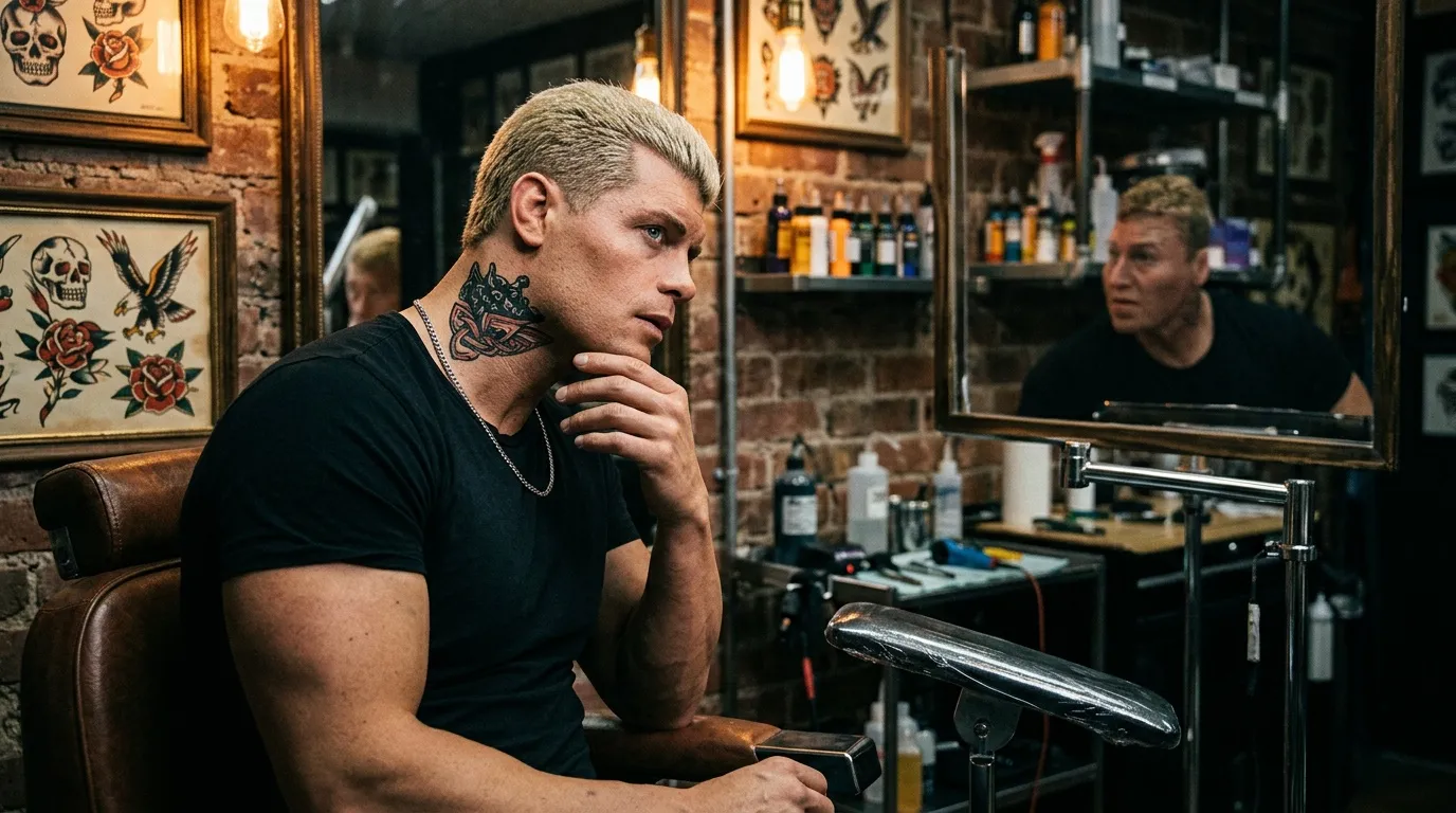 Cody Rhodes regrette son tatouage au cou