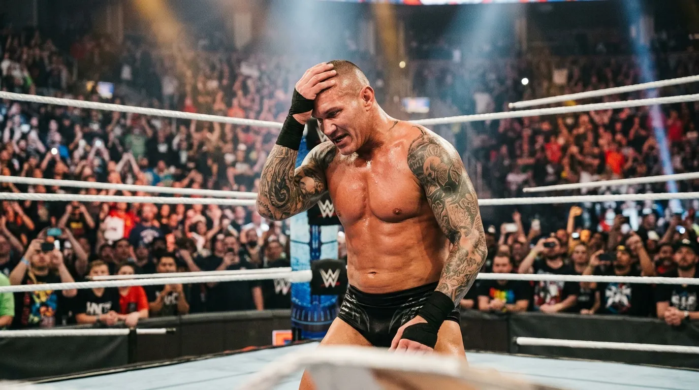 Randy Orton : un match raté à cause d'une erreur