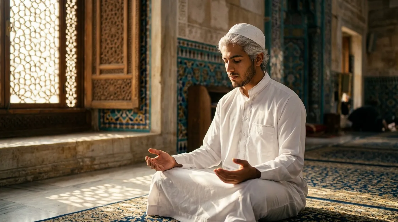 Cheveux blancs jeune : signification en islam
