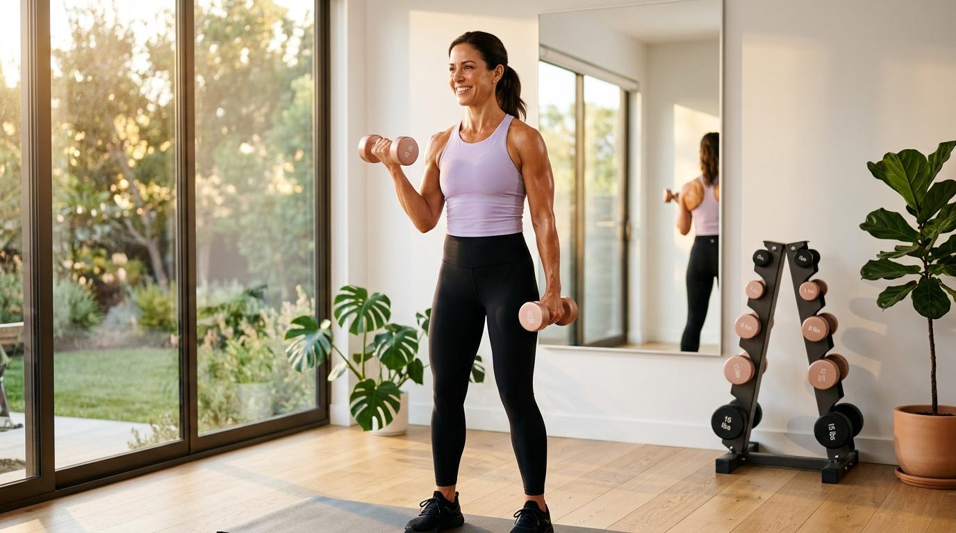 5 Exercices haut du corps adorés par un coach midlife pour des bras toniques