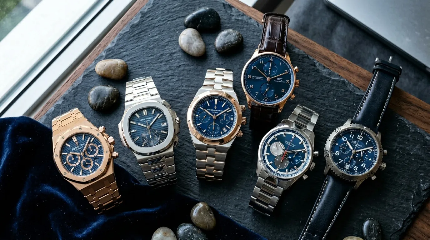 Les 6 meilleures nouvelles montres à cadran bleu, dont un dupe de la Rolex Daytona