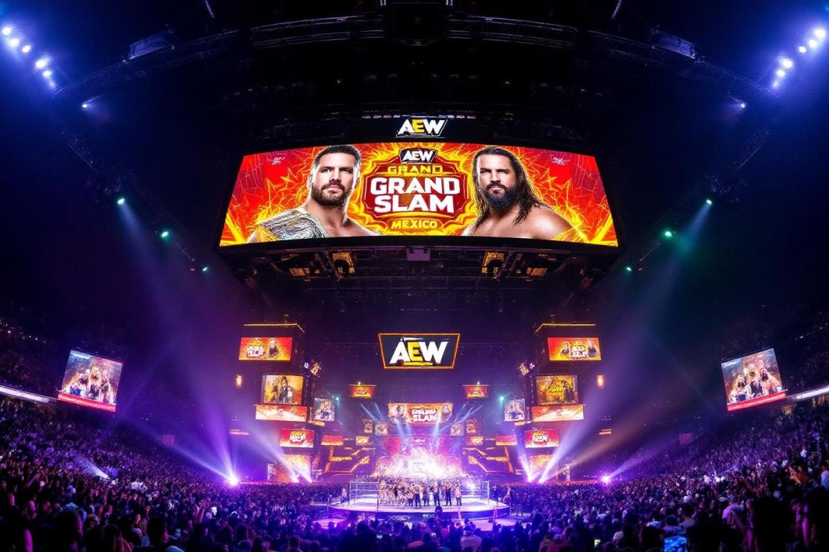 AEW Grand Slam Mexico : comment regarder le show en direct aujourd'hui