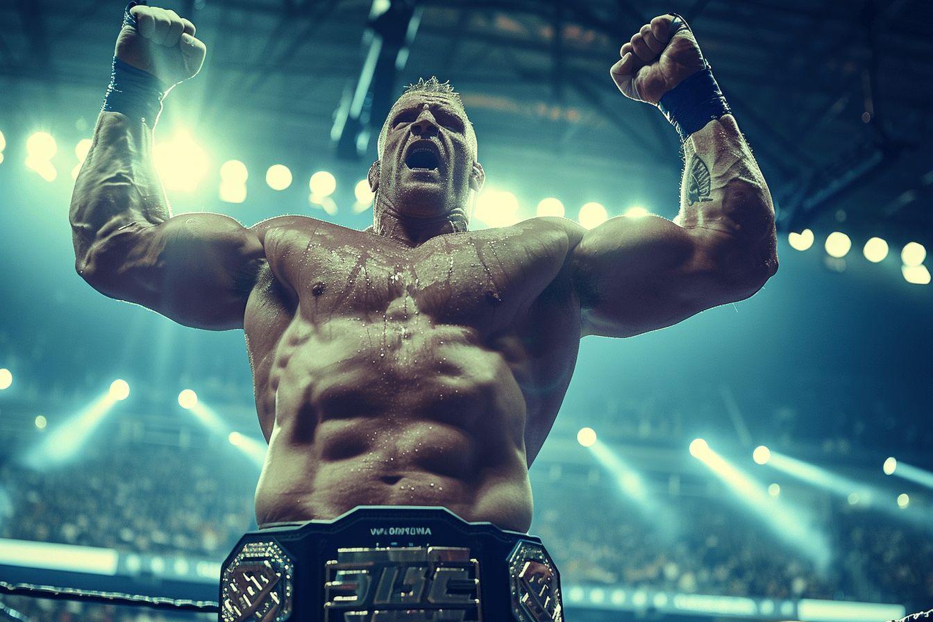 Brock Lesnar remporte le Royal Rumble et devient champion à Elimination Chamber