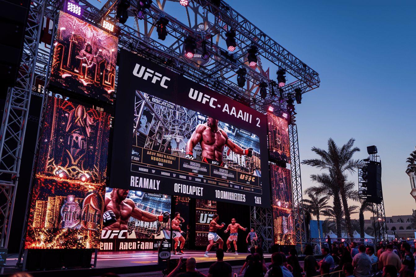 Carte UFC Arabie Saoudite : combats, horaires et diffusion de l'événement