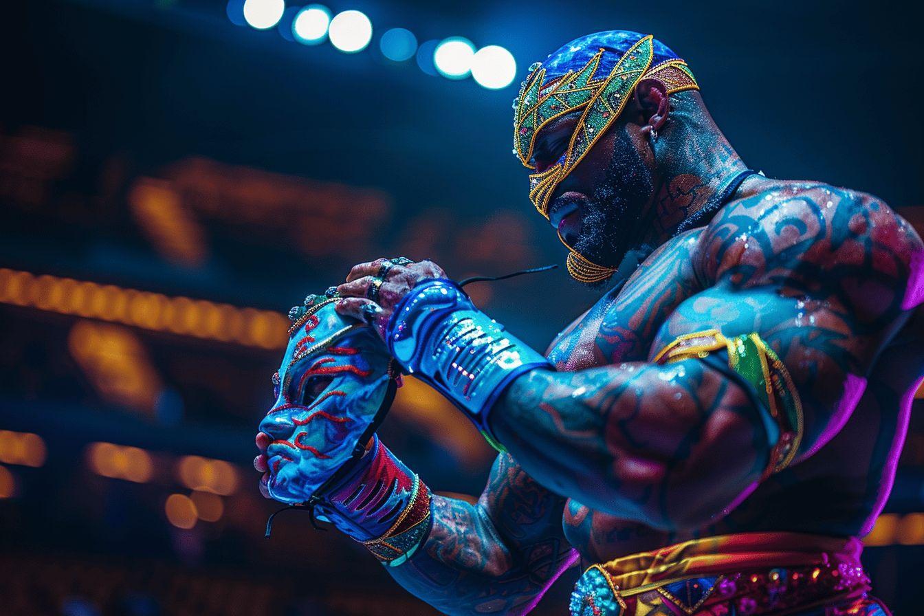 Le catcheur masqué : film disponible sur Netflix où un masque magique transforme un homme ordinaire