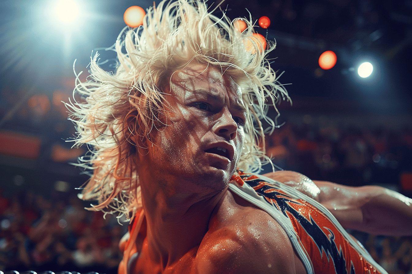 Les catcheurs blonds : icônes et biographies des lutteurs à la chevelure dorée