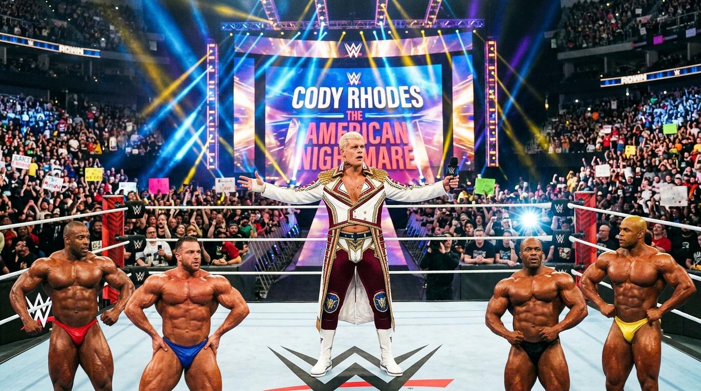 Cody Rhodes veut plus de culturistes bodybuildés au roster de la WWE