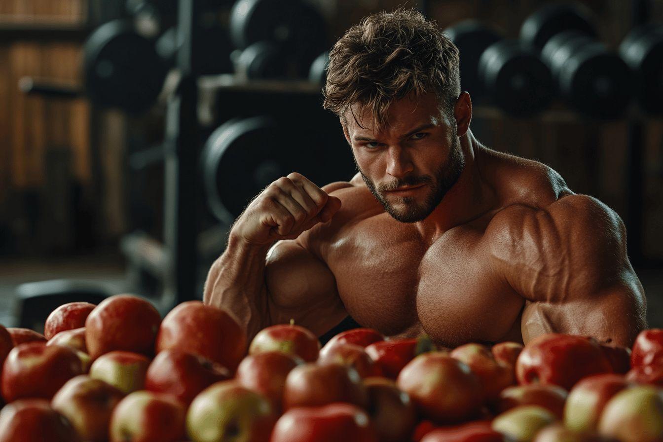 Combien de pommes par jour pour avoir des pectoraux ? Le nombre idéal pour des résultats musculaires