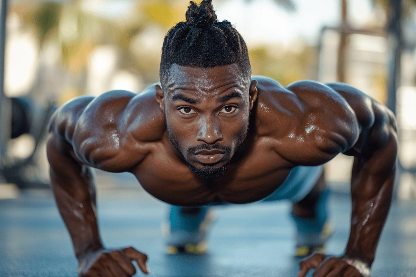 Combien de pompes un homme devrait être capable de faire selon son niveau : nombre de pompes moyen