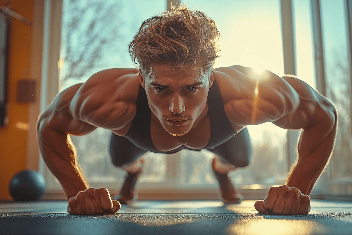 Combien de pompes par jour pour se muscler et avoir des résultats visibles rapidement