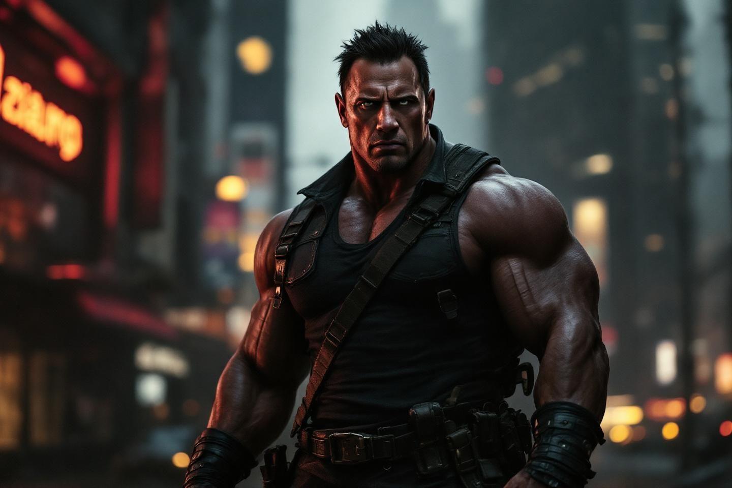 Dwayne Johnson avec des cheveux : l'acteur méconnaissable dans son nouveau film