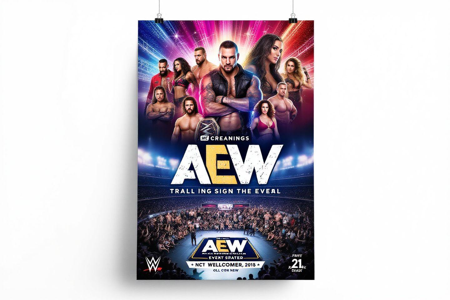 Événements AEW : billets, dates de tournée et spectacles de catch