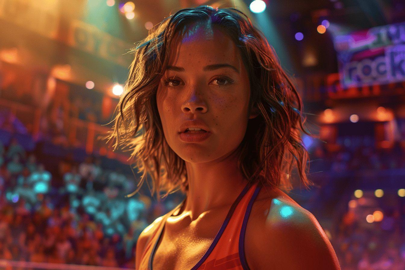 La fille de The Rock suit les traces de son père et débute sa carrière dans le catch professionnel