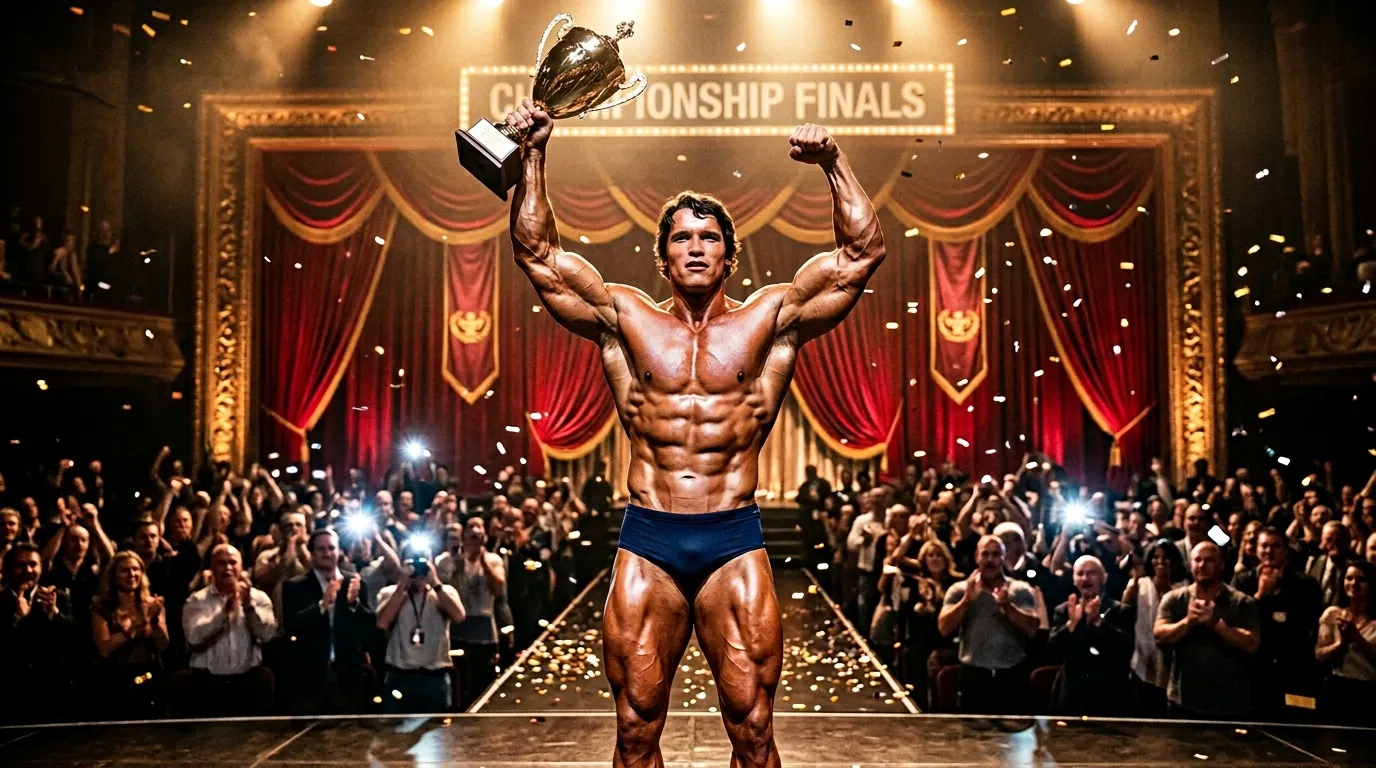 Le fils de Schwarzenegger remporte l'or en culturisme