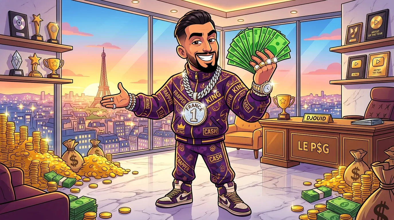 Fortune de Mister V en 2026 : salaire et revenus