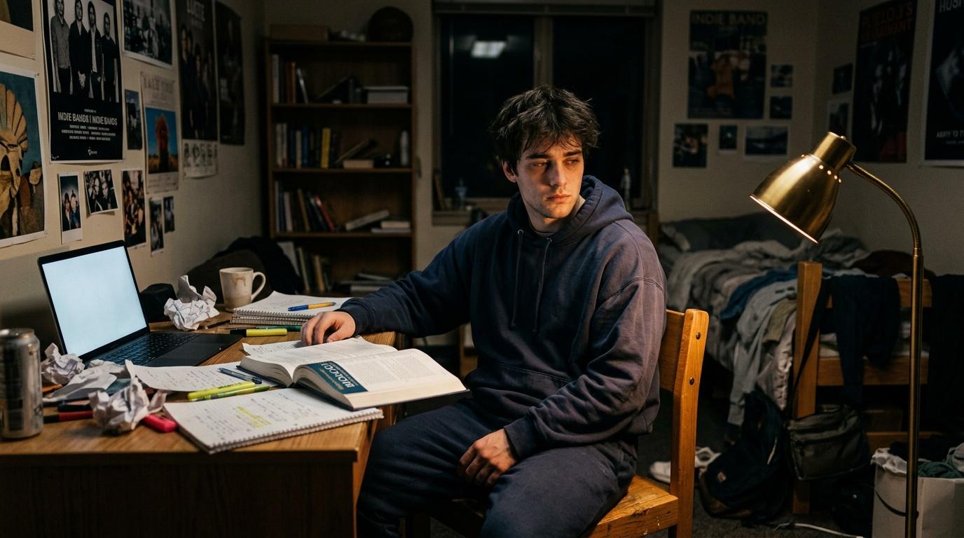 Les garçons peinent à se concentrer et la scolarisation universitaire chute