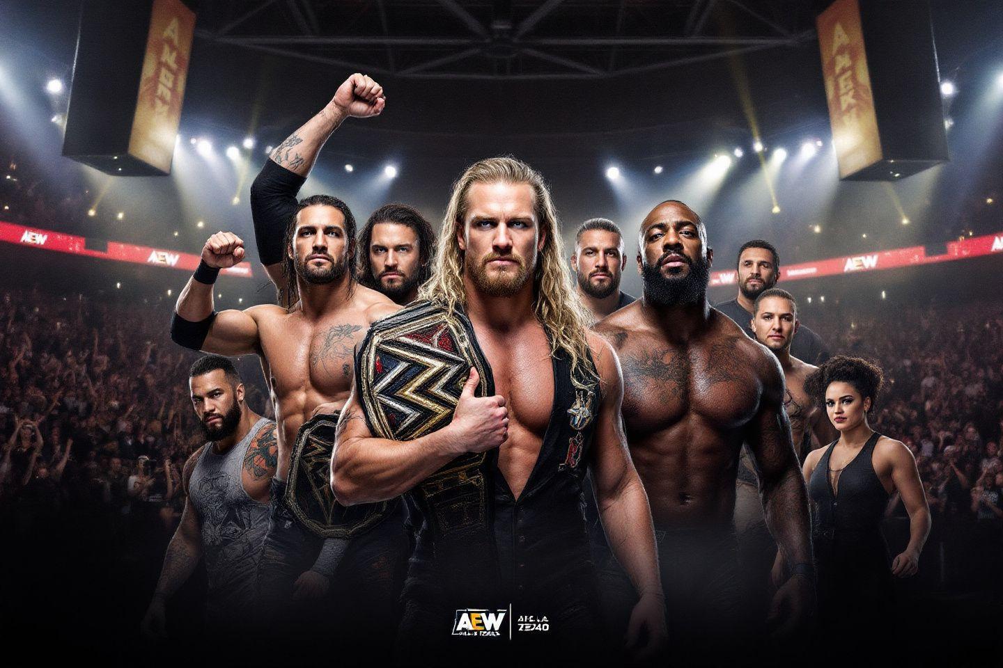 Heure et carte de AEW All In Texas - infos complètes