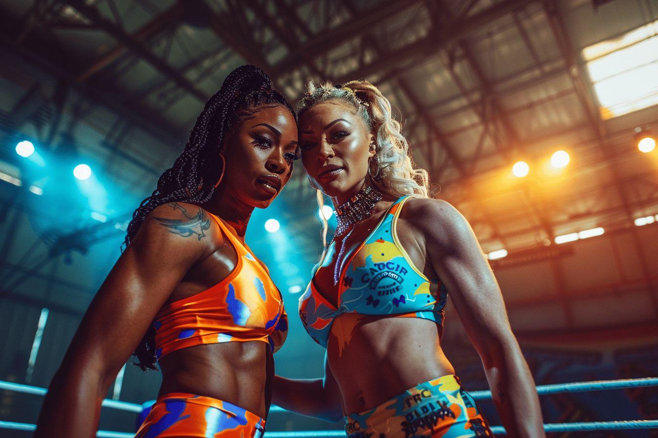 Jade Cargill et Bianca Belair : une équipe de choc dans le catch féminin