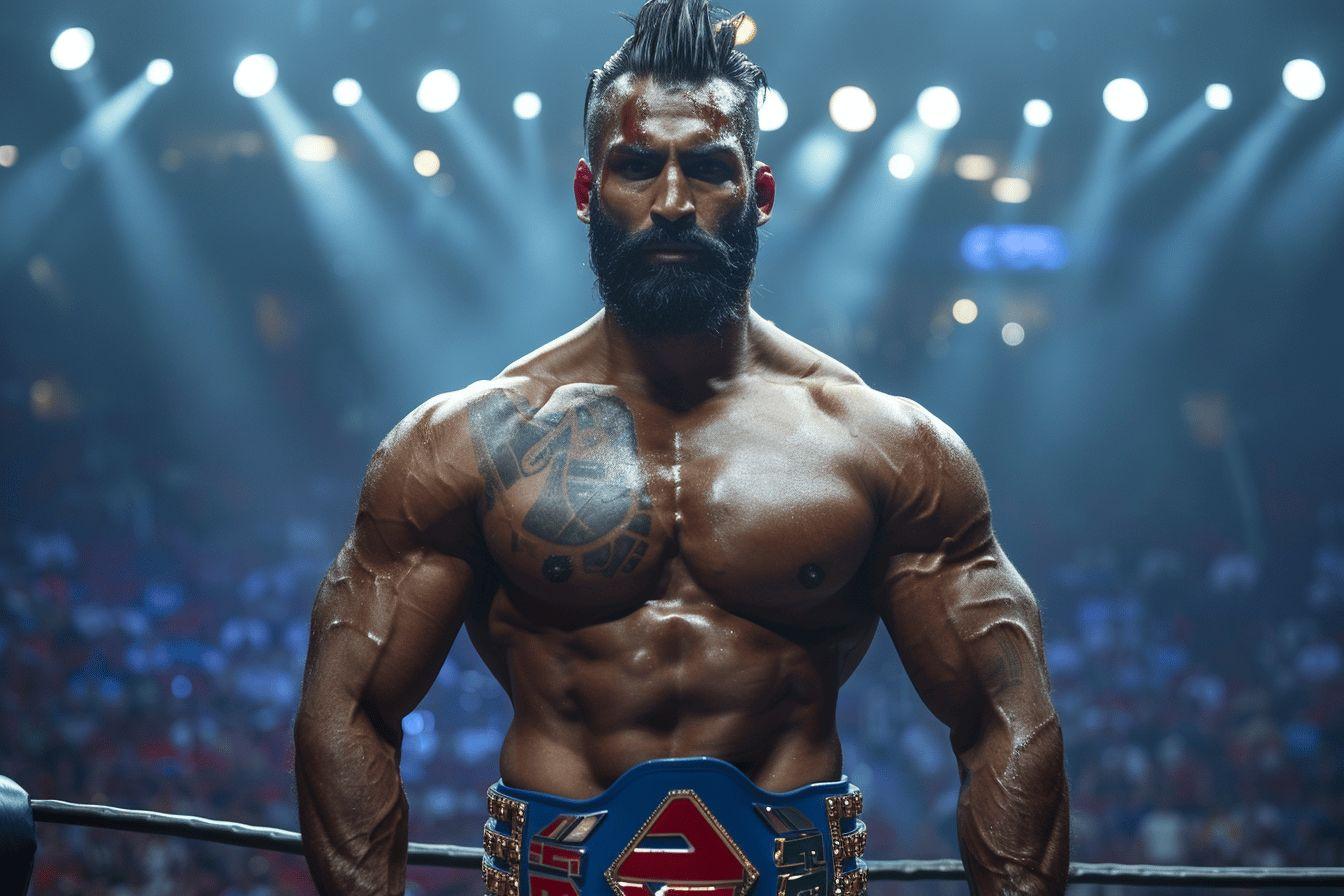 Jinder Mahal : biographie, carrière et palmarès complet du catcheur professionnel