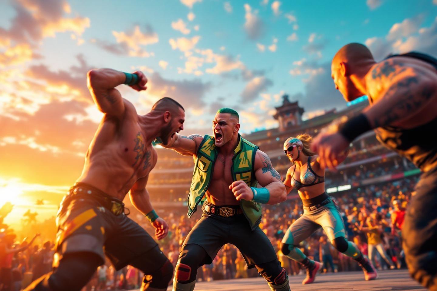 John Cena et les stars WWE arrivent dans Fortnite