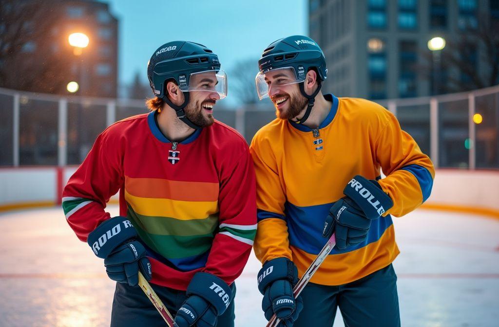 La joie queer bouscule la masculinité du hockey dans "Heated Rivalry