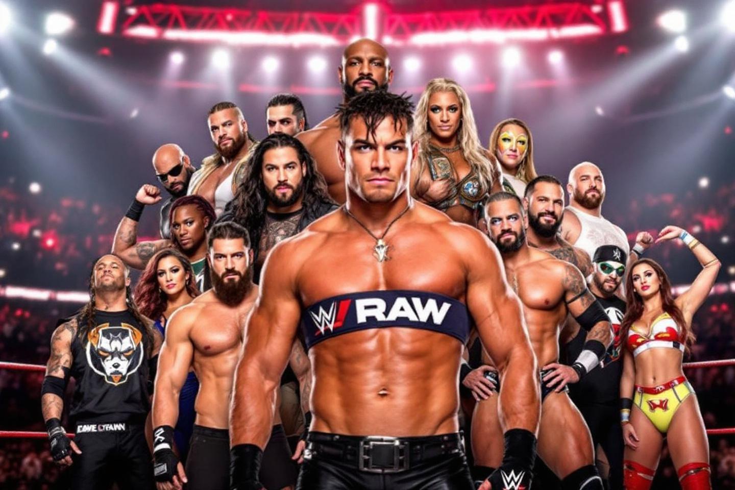Liste complète des catcheurs du roster RAW de la WWE
