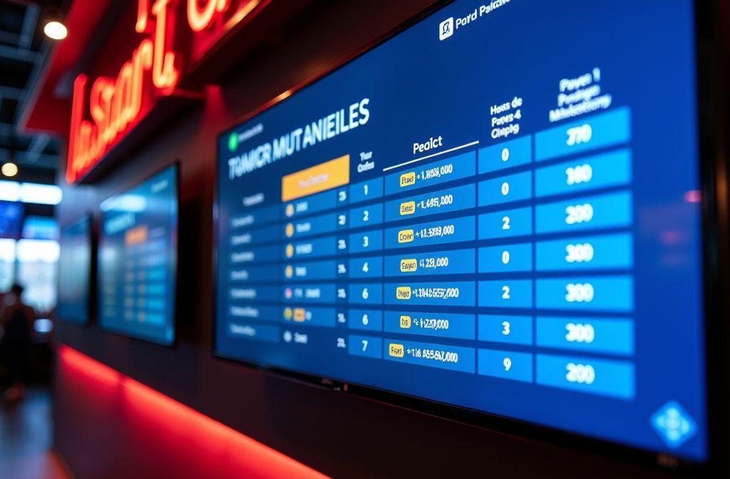 Liste FDJ plein écran : résultats et pronostics Parions Sport