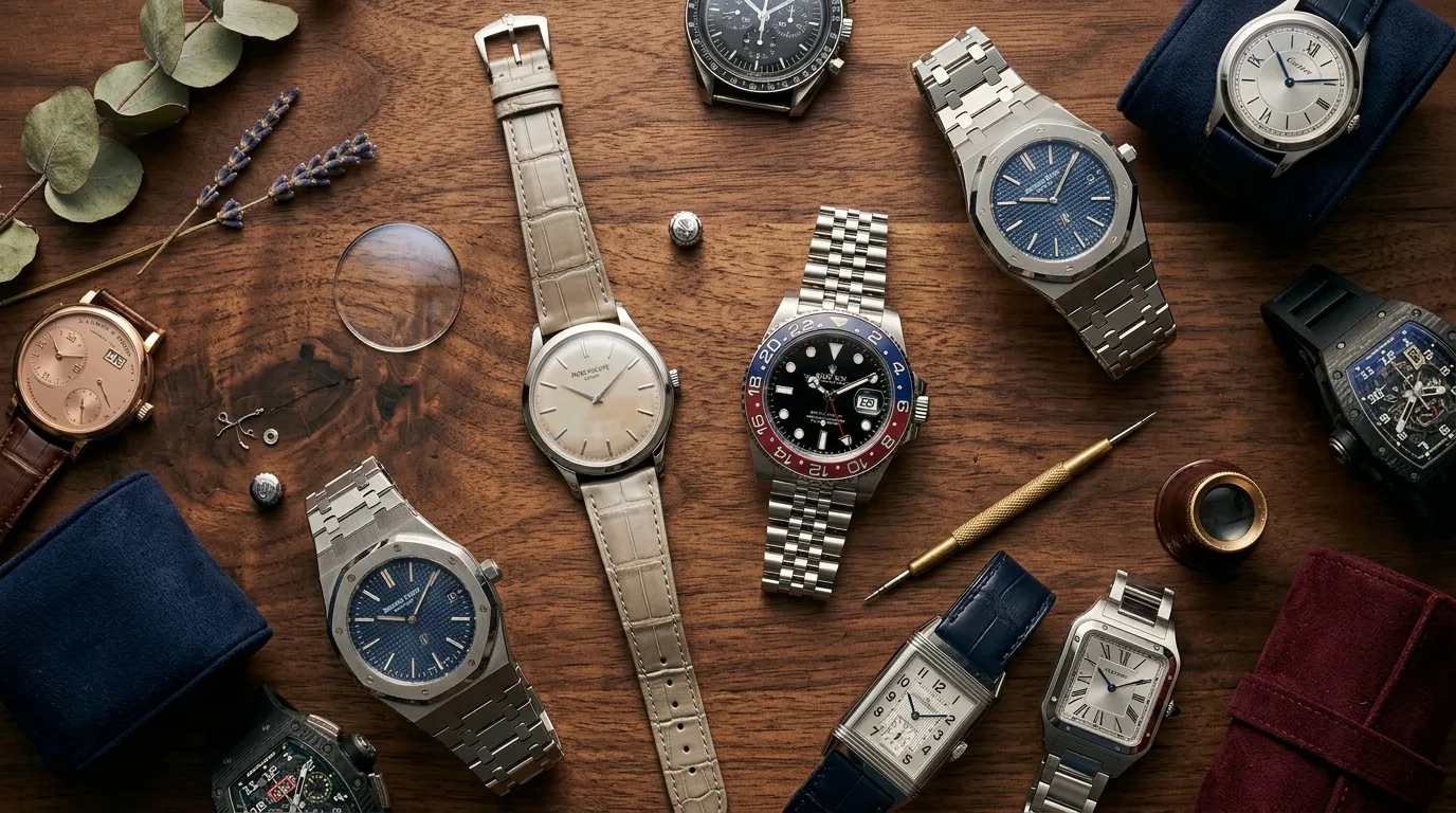 Les montres les plus achetées en 2026 : du Rolex Pepsi à la F.P. Journe Élégante