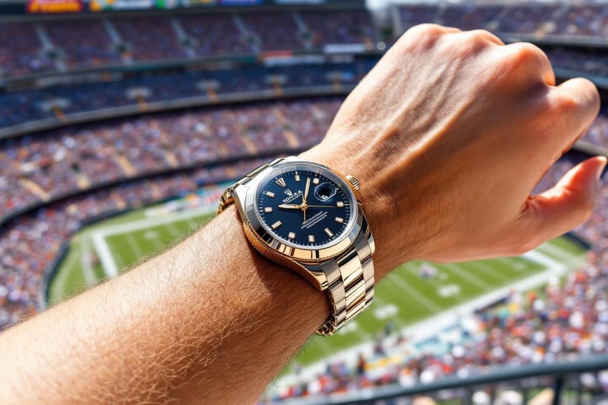Les montres repérées au Super Bowl LX : watch spotting et horlogerie de luxe