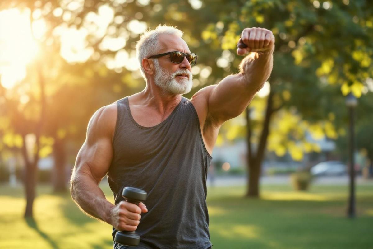 Objectifs de force et forme physique à viser pour les hommes dans la soixantaine