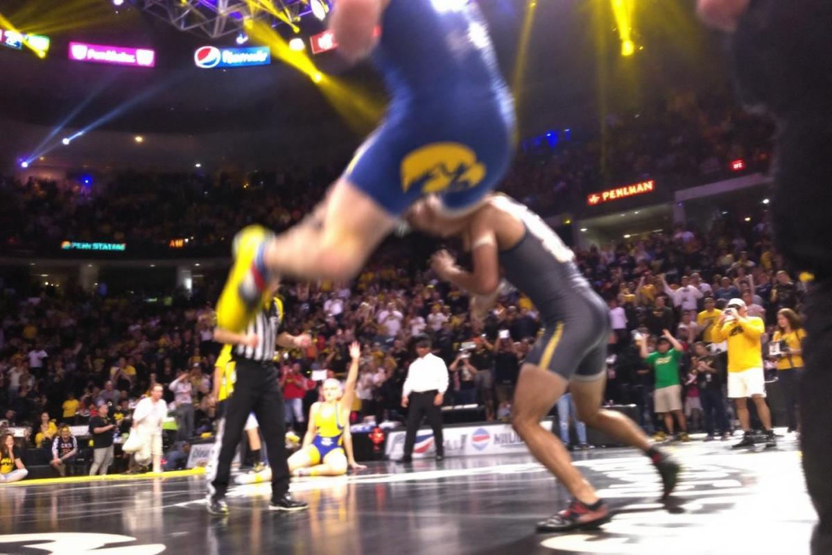 Où regarder Penn State vs Iowa en lutte aujourd'hui : TV, streaming et horaires